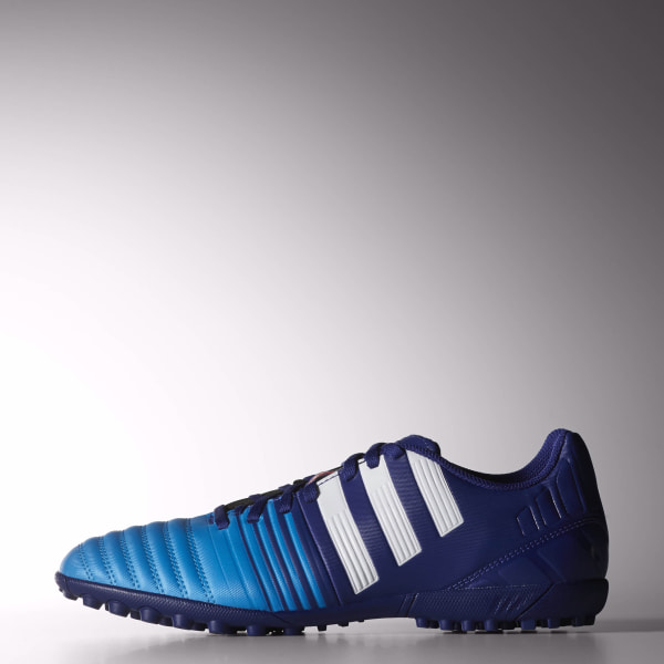 botines adidas violetas