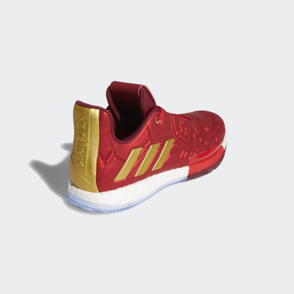 Marvelâs Iron Man | Harden Vol 3 Shoes Scarlet / Collegiate Burgundy / Gold Metallic EF2397