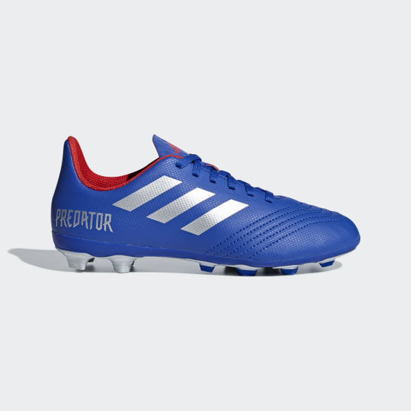 botines azules adidas