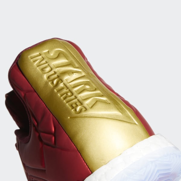 Marvelâs Iron Man | Harden Vol 3 Shoes Scarlet / Collegiate Burgundy / Gold Metallic EF2397