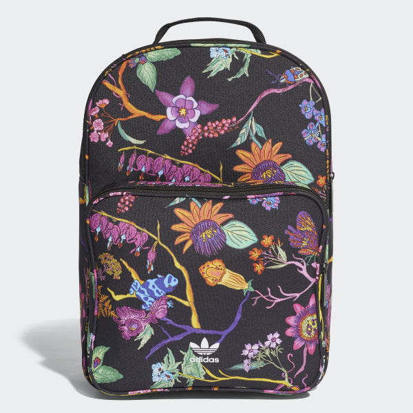 adidas backpack flower