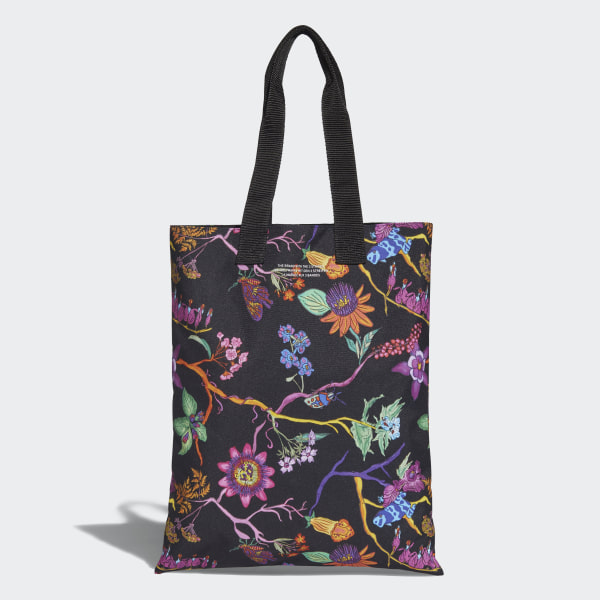 adidas floral tote bag