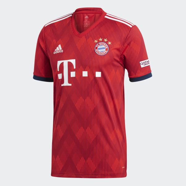 Camiseta primera equipaciÃ³n FC Bayern Fcb True Red / Strong Red / White CF5433