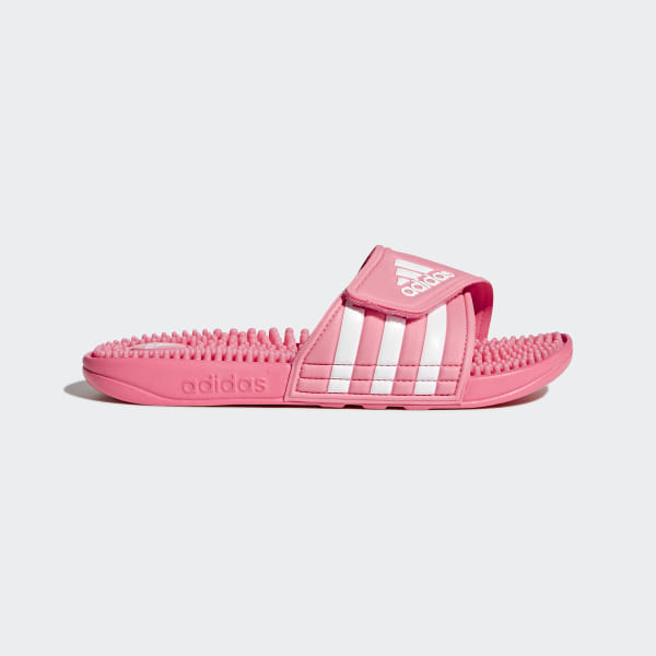 pink adidas slides womens