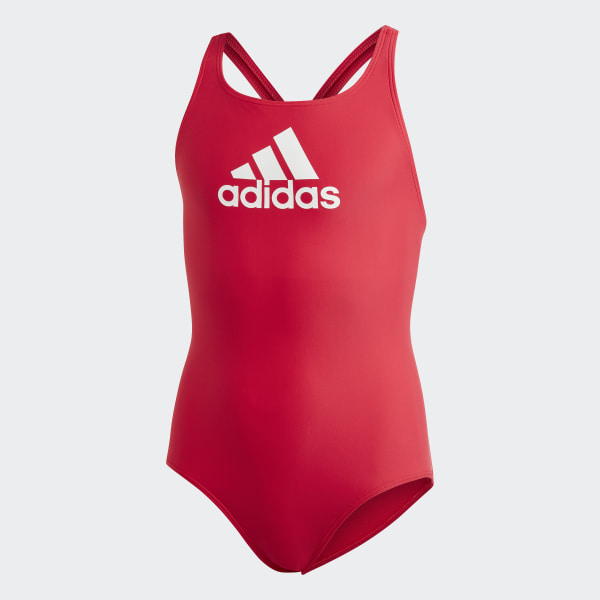 red adidas bathing suit