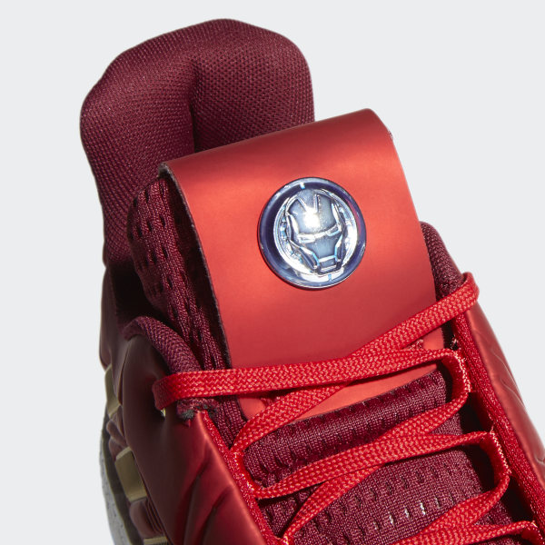 Marvelâs Iron Man | Harden Vol 3 Shoes Scarlet / Collegiate Burgundy / Gold Metallic EF2397
