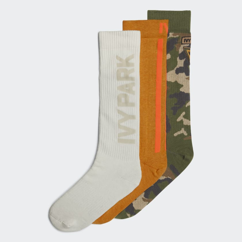adidas Crew Socks (3 Pairs) - Orange | Unisex Lifestyle | adidas US