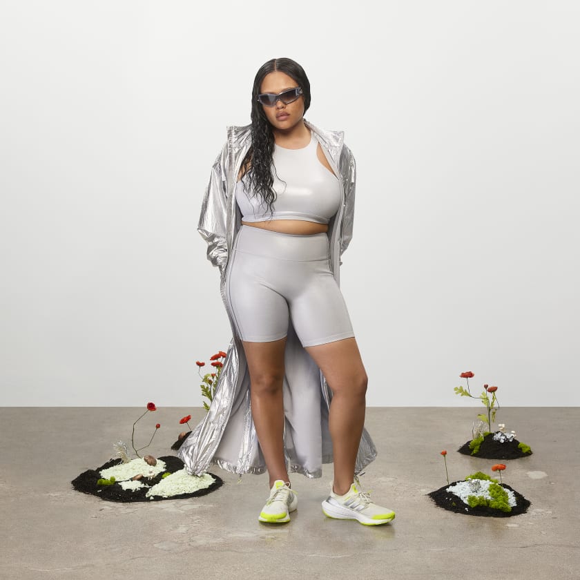 Adidas plus size biker shorts Outlet