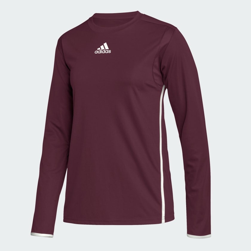 日本全国送料無料商品人気ランキング adidas Team Issue Long Sleeve Jersey - Burgundy | Free トップス