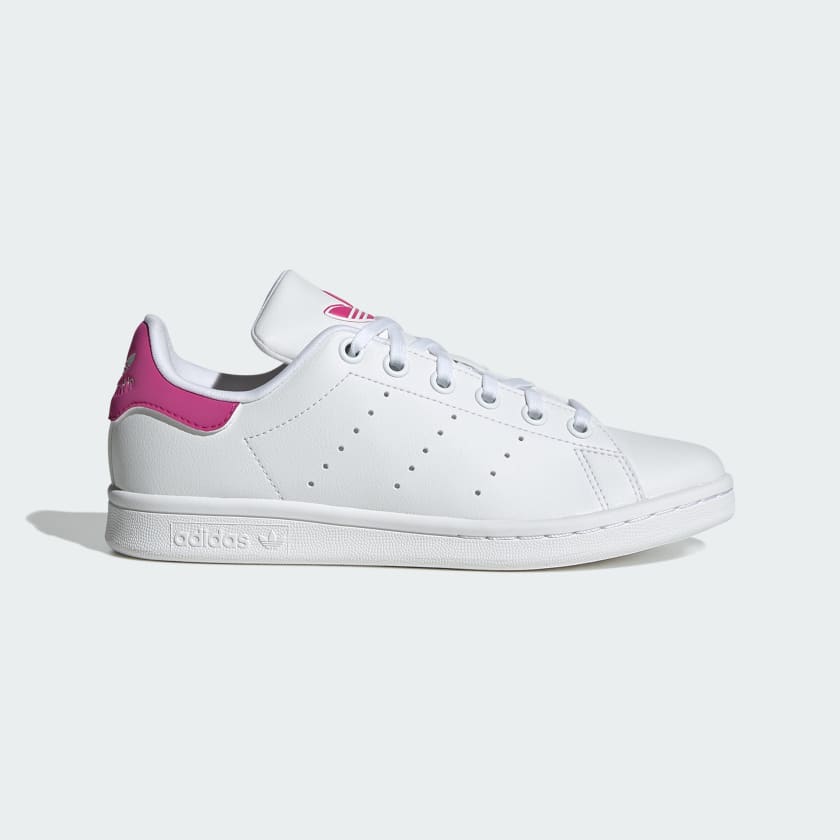 Adidas originals stan smith junior trainer - white hot sale