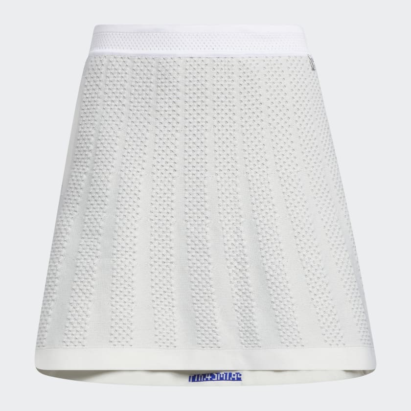 アディダス PRIMEKNIT ジャカードスカート - ホワイト | アディダス ジャパン