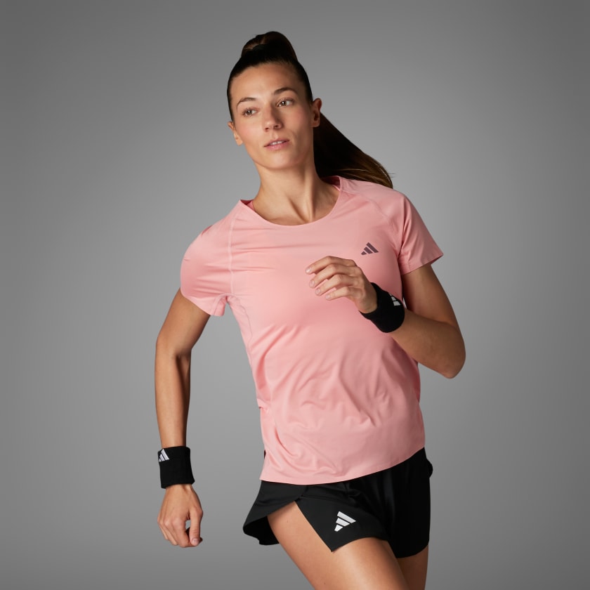 Adidas running rosa top