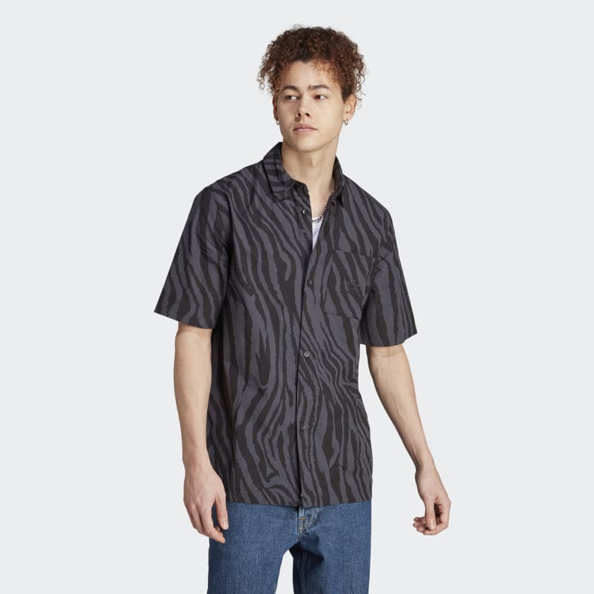 adidas Graphics Animal Short Sleeve Shirt - Black | Men's Lifestyle |  adidas US