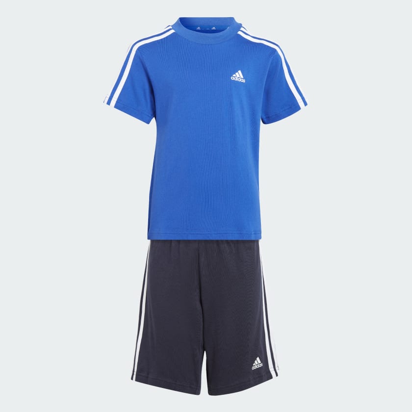 Mens adidas shorts new arrivals and t shirt set