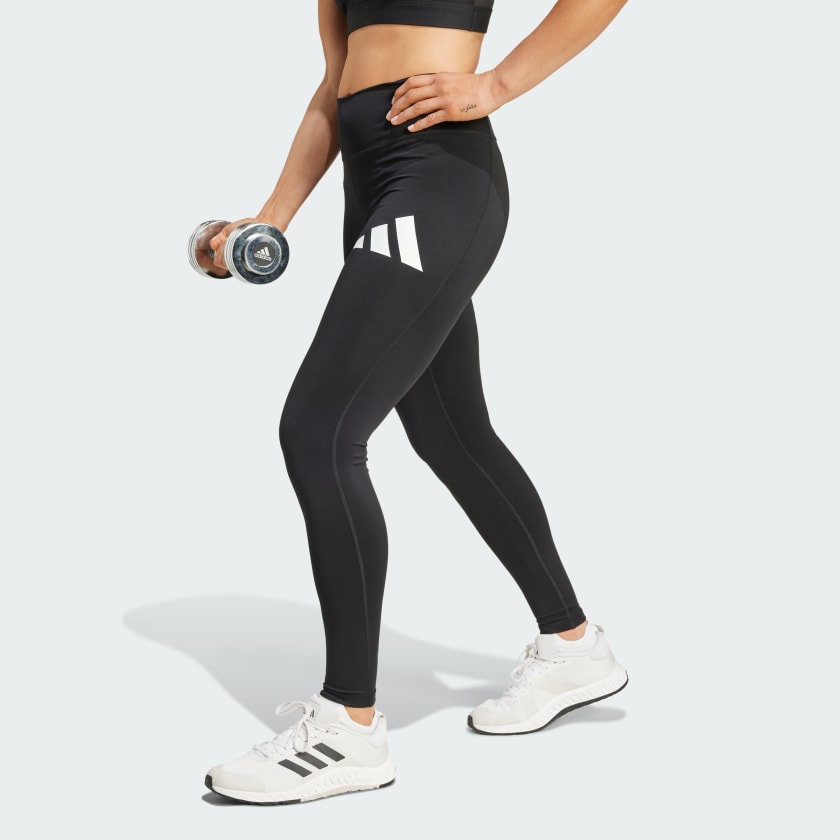 adidas Train Essentials Big Logo Full Length Leggings Schwarz adidas Deutschland