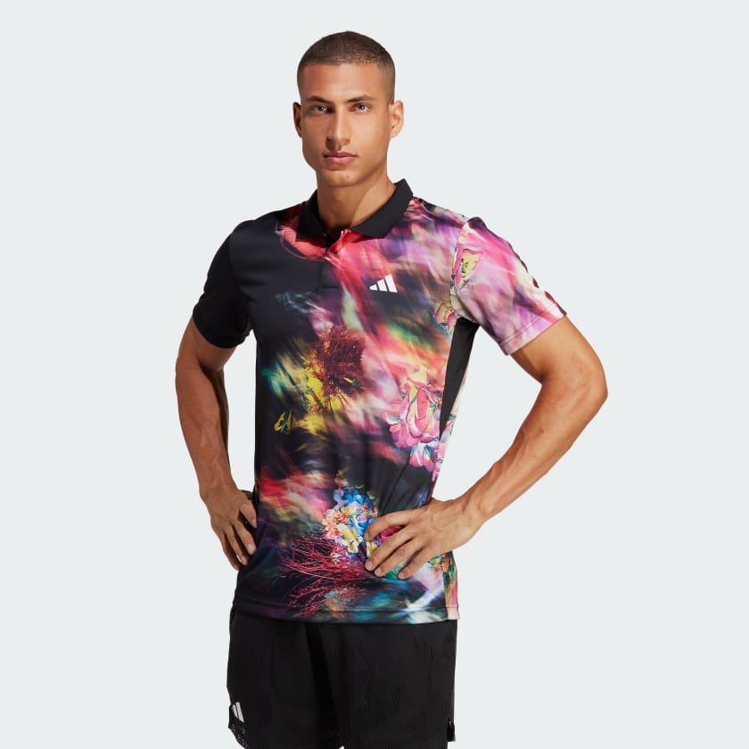 adidas Playera Polo Melbourne HEAT.RDY FreeLift para Tenis