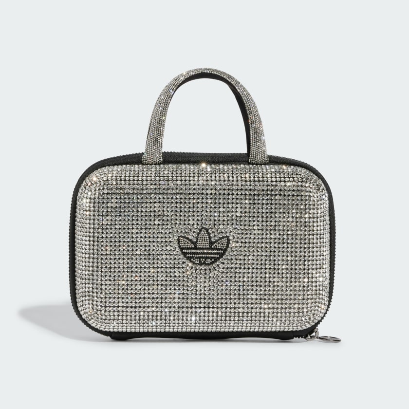 adidas Rhinestone Clutch Bag Silver Free Shipping with adiClub adidas US