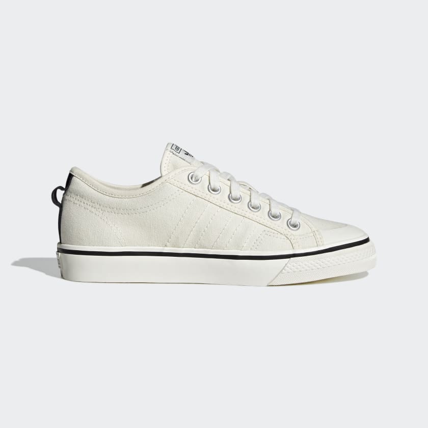 adidas NIZZA LOW W - White | adidas UK