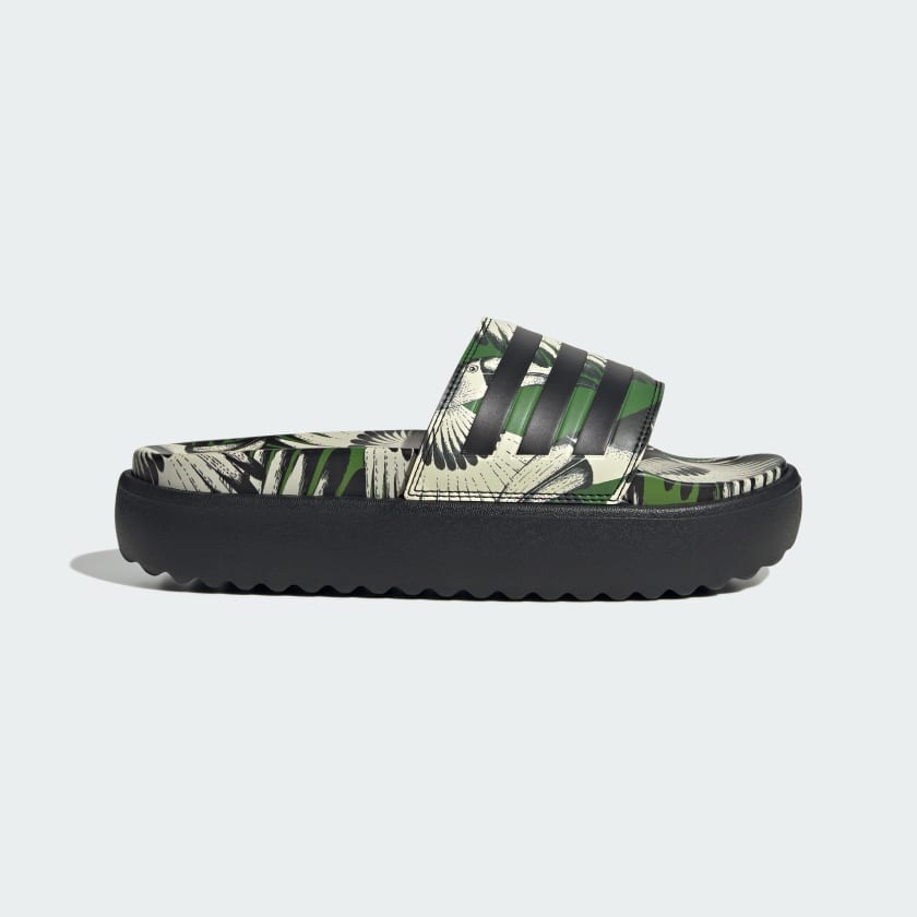 adidas Adilette Platform Slides Green Free Shipping with adiClub adidas US