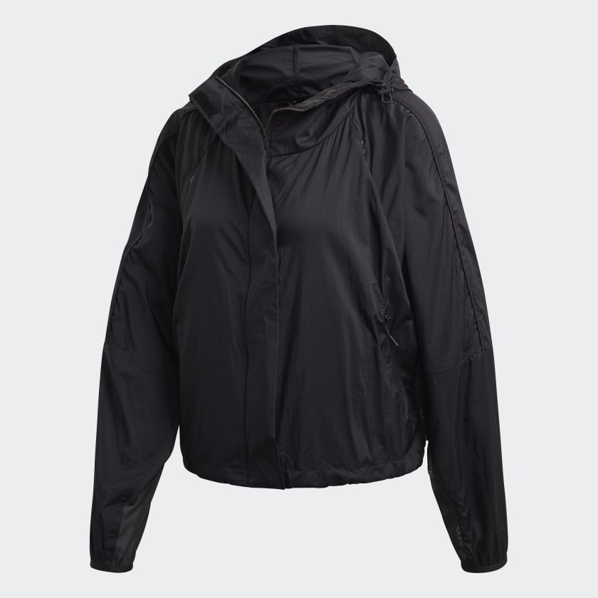 adidas W.N.D. Jacket Black adidas Australia