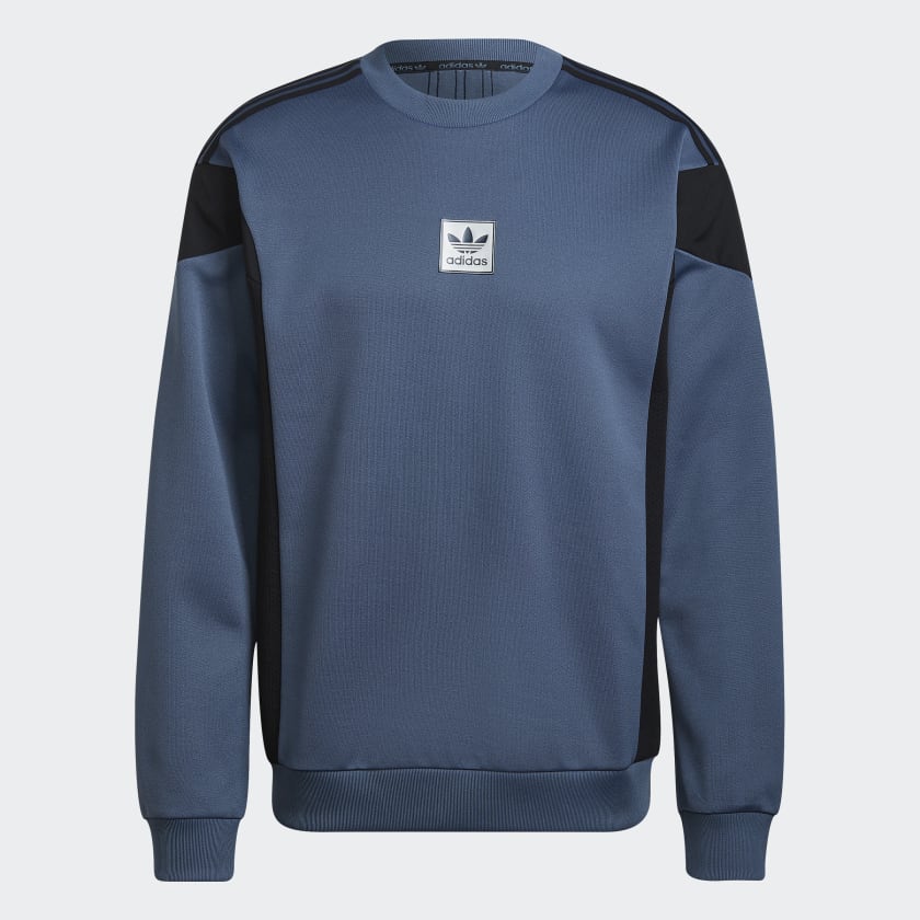 adidas ID96 22 Crew Sweatshirt Blue adidas New Zealand
