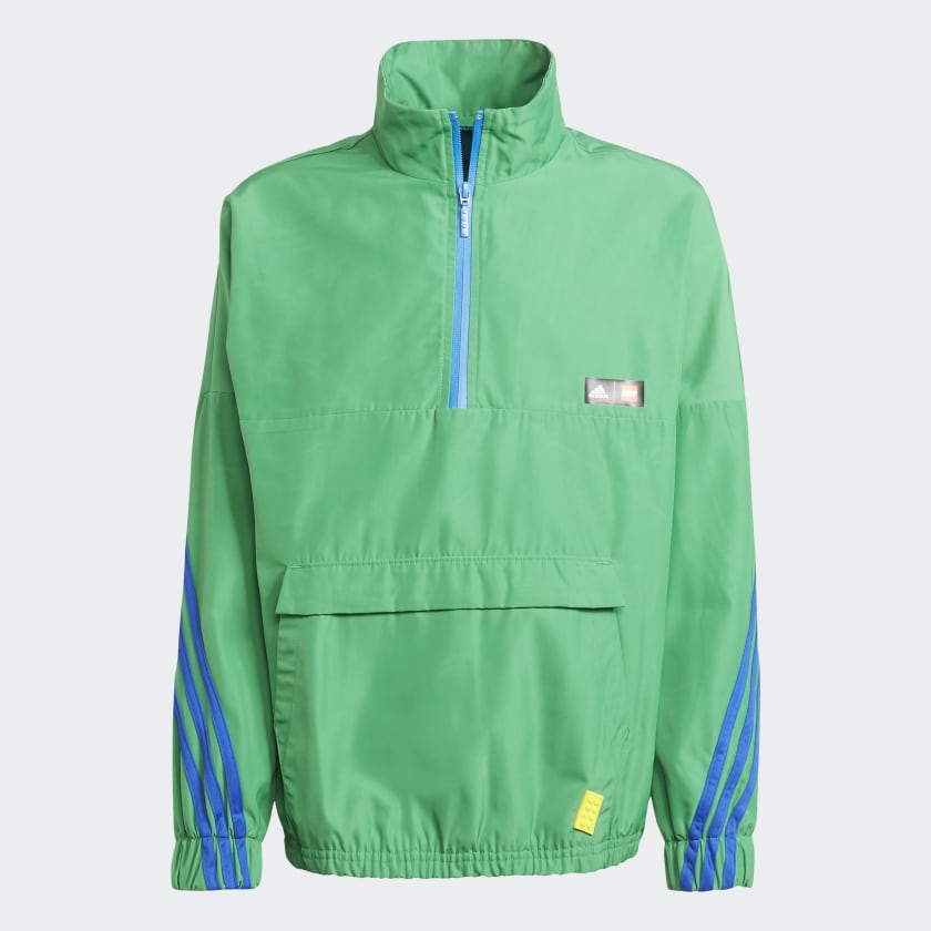 actualizar cupón Escribir Cortavientos adidas x Classic LEGO® Halfzip - Verde adidas | adidas España