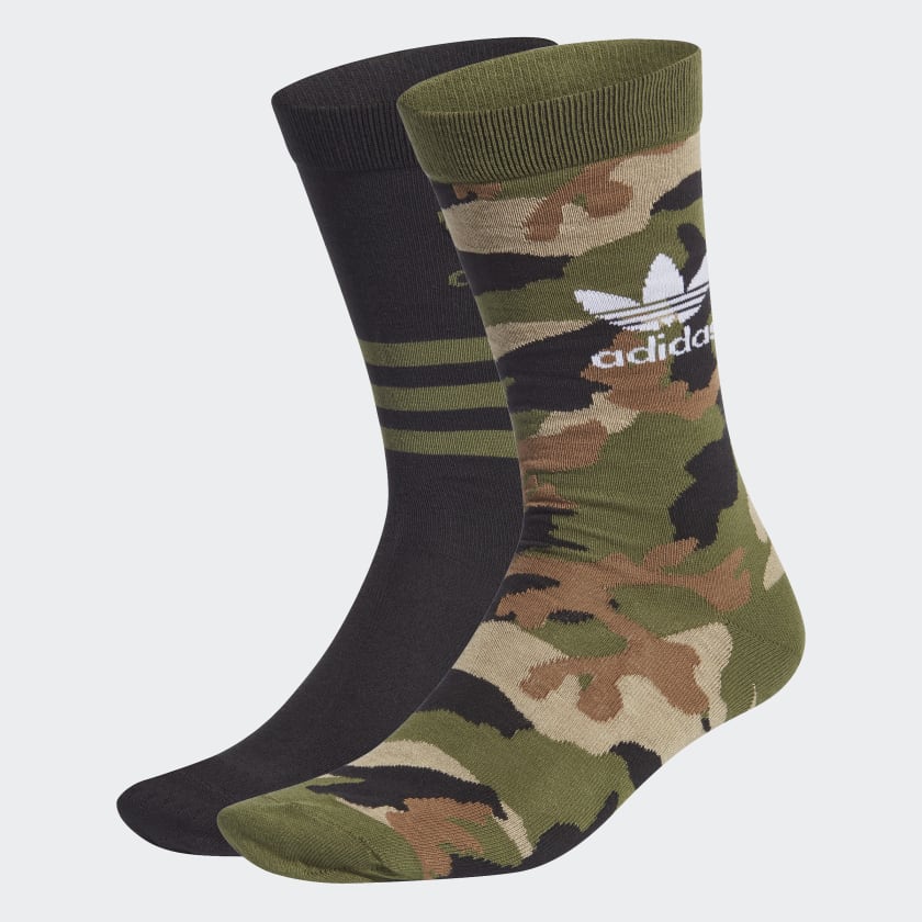 Calcetines Cl sicos Camo 2 pares Verde adidas adidas Chile