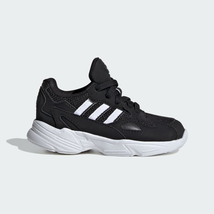 adidas Falcon Elastic Lace Shoes Kids Black adidas UK