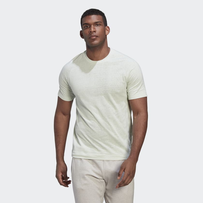 Adidas t shirt yoga sale