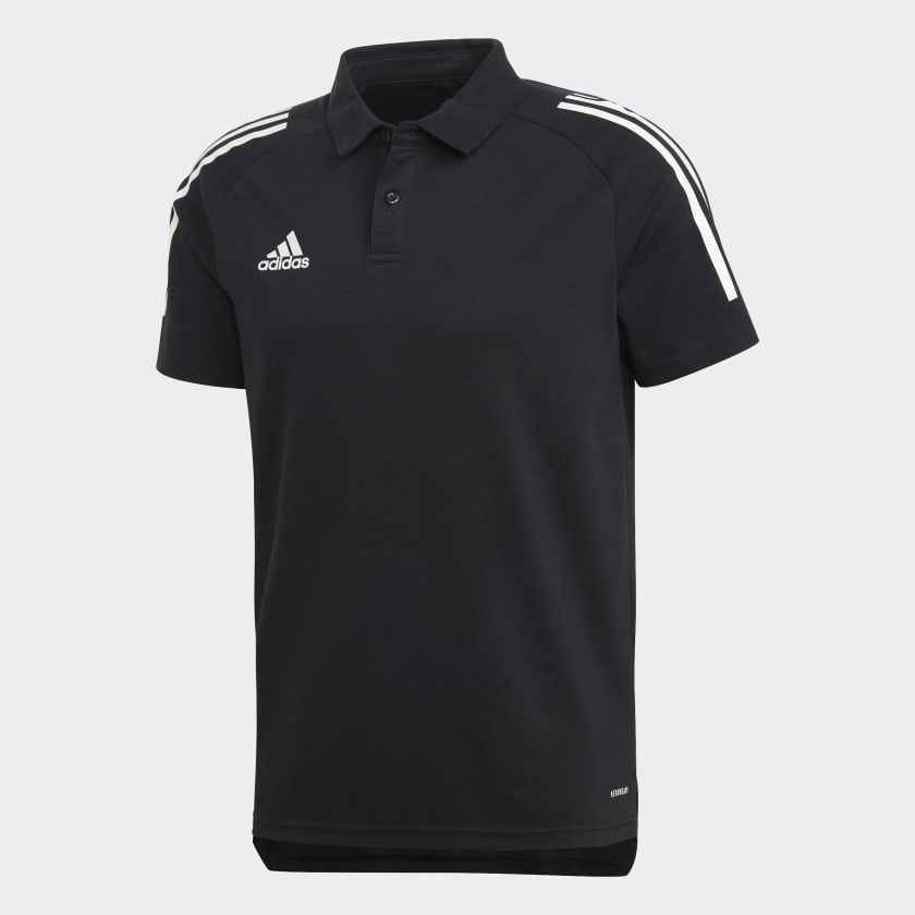Polera con Cuello Condivo 20 Negro adidas adidas Chile