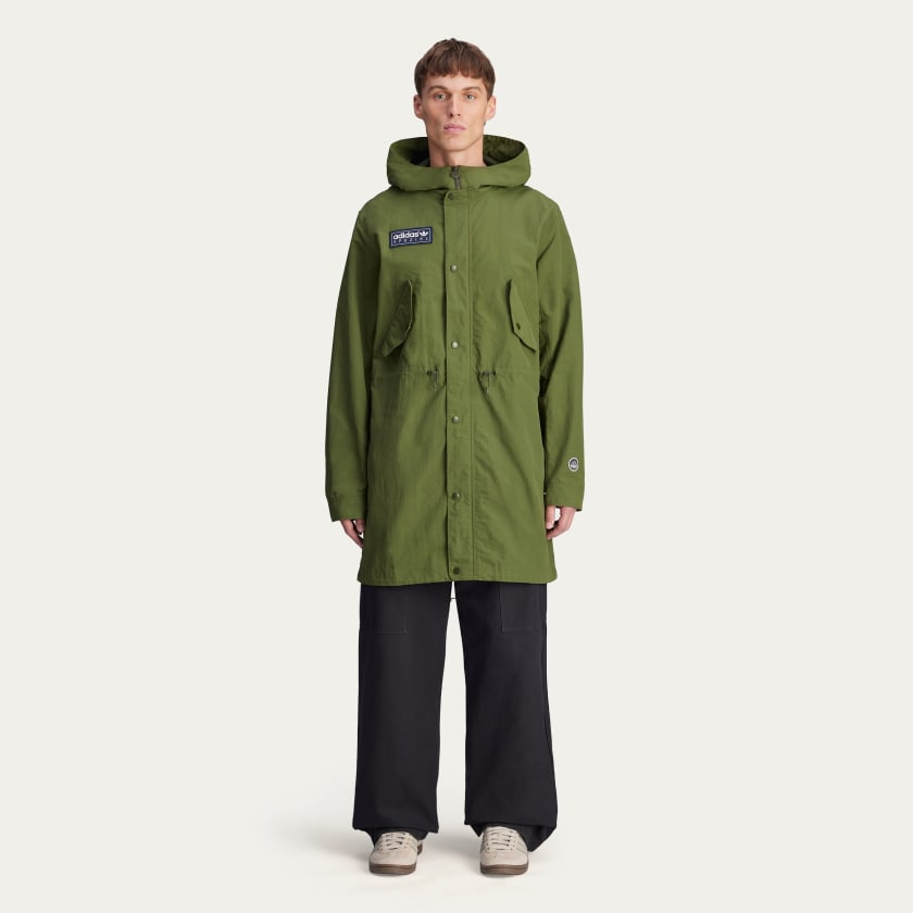 adidas Halewood SPZL Parka - Green | Free Shipping with