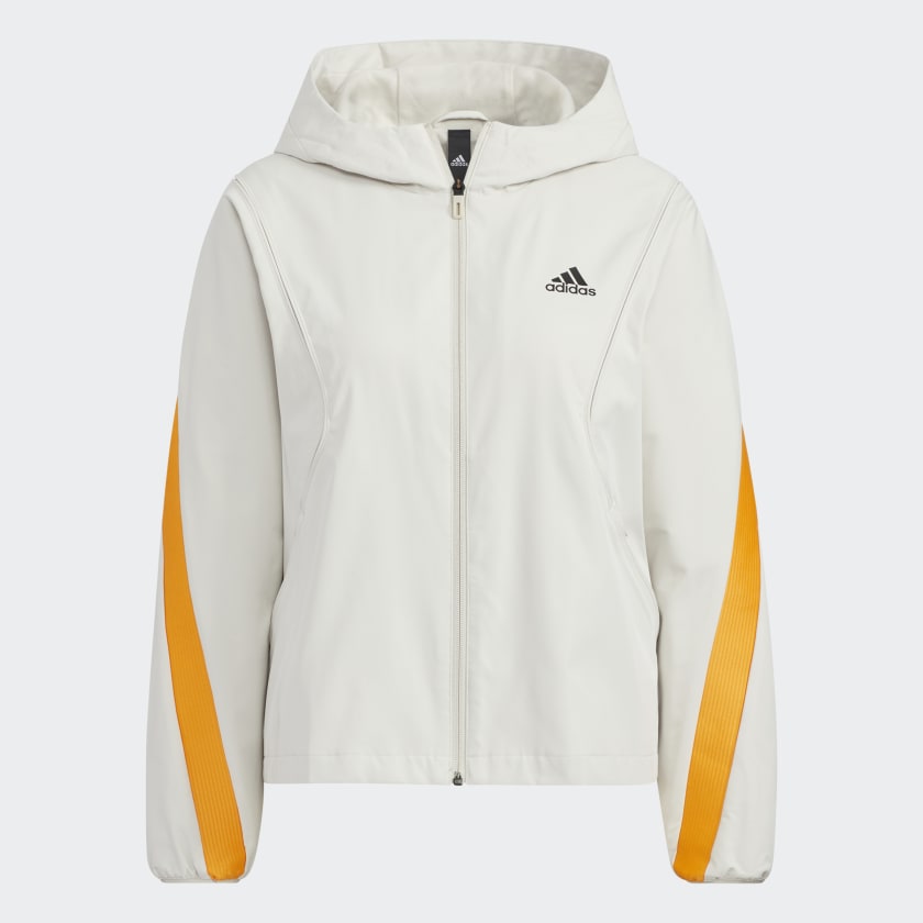 adidas MET Woven Jacket Beige adidas Offici le Shop
