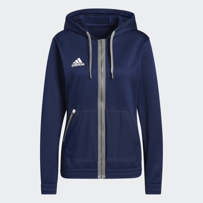 adidas Team Issue Full-Zip Hoodie - Blue | Women\'s Training | adidas US