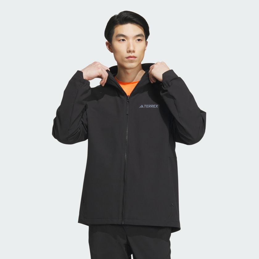 Shell jacket clearance adidas