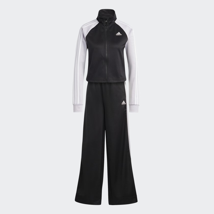 Adidas wide leg tracksuit new arrivals