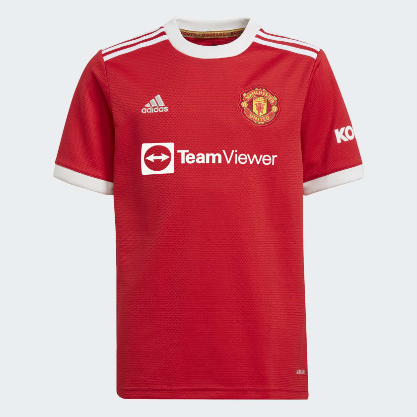 adidas Manchester United 21/22 Home Jersey - Red | adidas UK