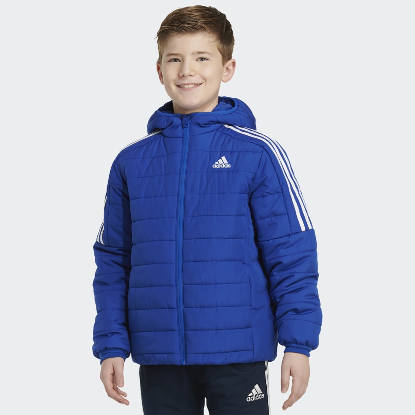 adidas Classic Puffer Jacket Kids - Blue | Kids' Lifestyle | adidas US