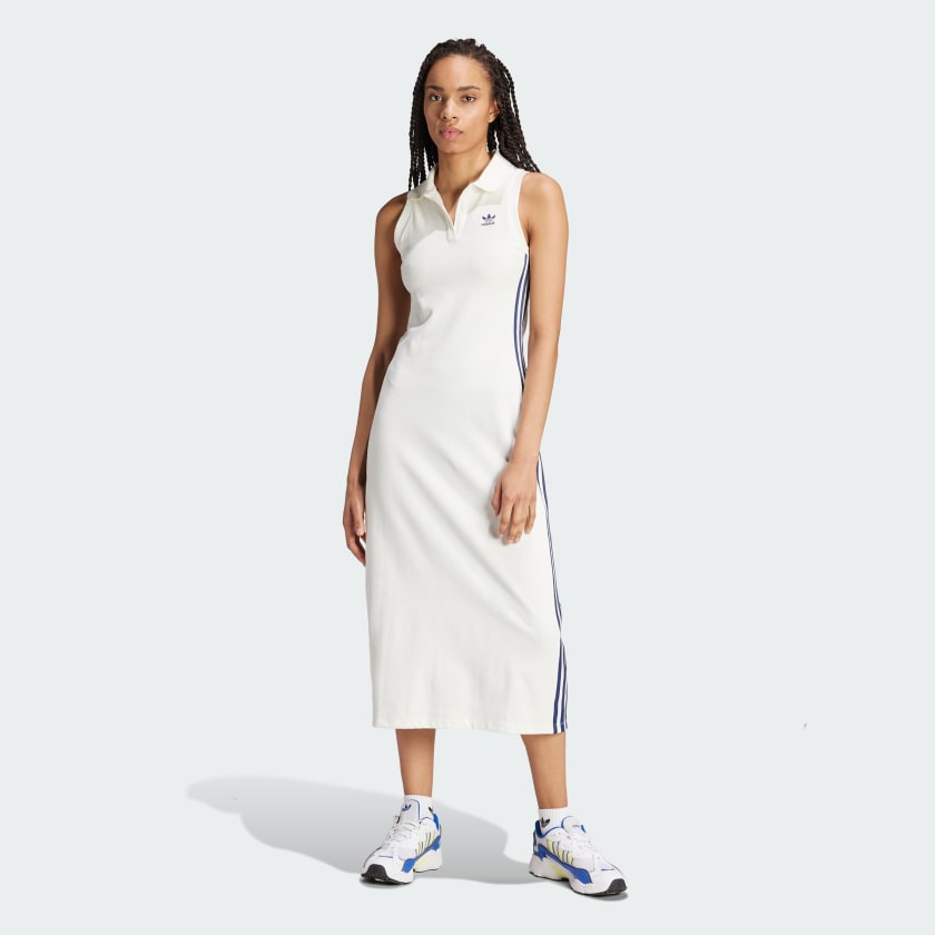 Robe adidas blanche shop