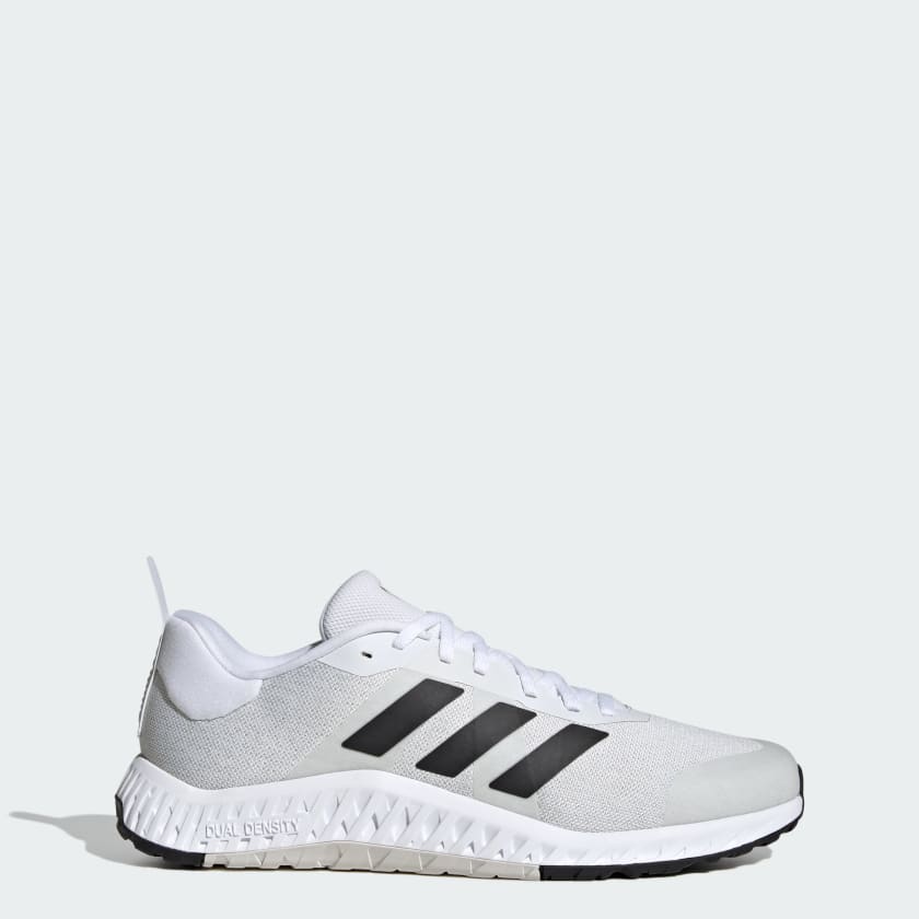 Adidas Men s Everyset Training Shoes Size 11 White Black Grey