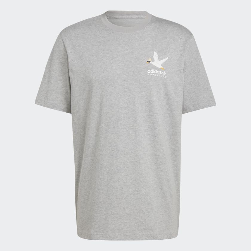 正品 adidas T-shirt アドベンチャーマウンテンフロントTシャツ adidas（アディダス）の「アディダス アドベンチャー マウンテン
