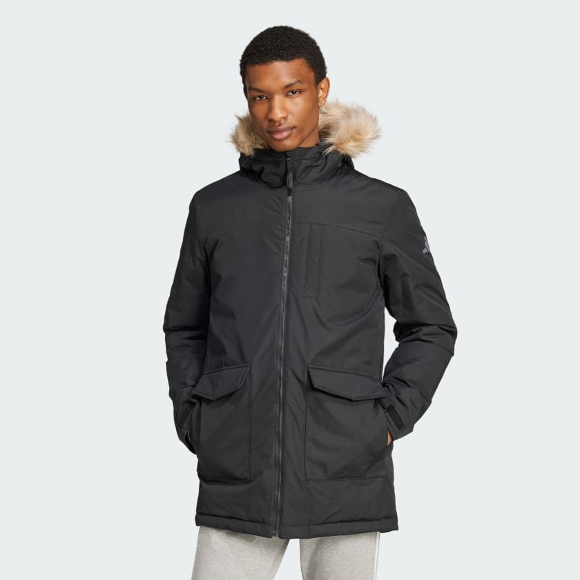 Paveric Fur Parka Nero adidas adidas Italia