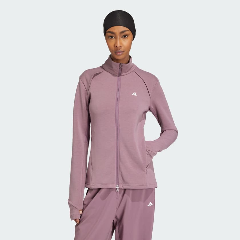 adidas Training Cover Up Purple Free Shipping with adiClub adidas US
