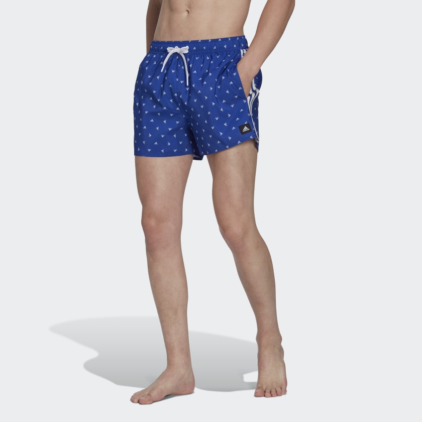 Mini | adidas Logo CLX - Swim | Swim adidas Blue US Men\'s Shorts