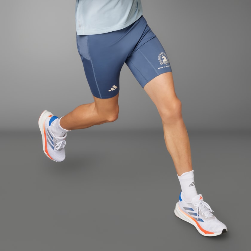 adidas Boston Marathon 2024 Running Short Tights - Blue | Men's Running |  adidas US