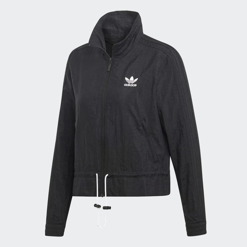 Adidas ruffle track jacket deals