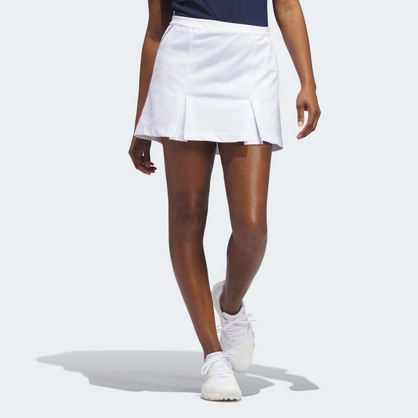 adidas golf skort white