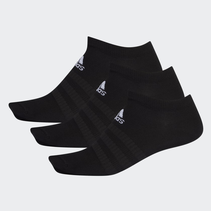 adidas Cushioned Low-Cut Socks 3 Pairs - Black | adidas Canada
