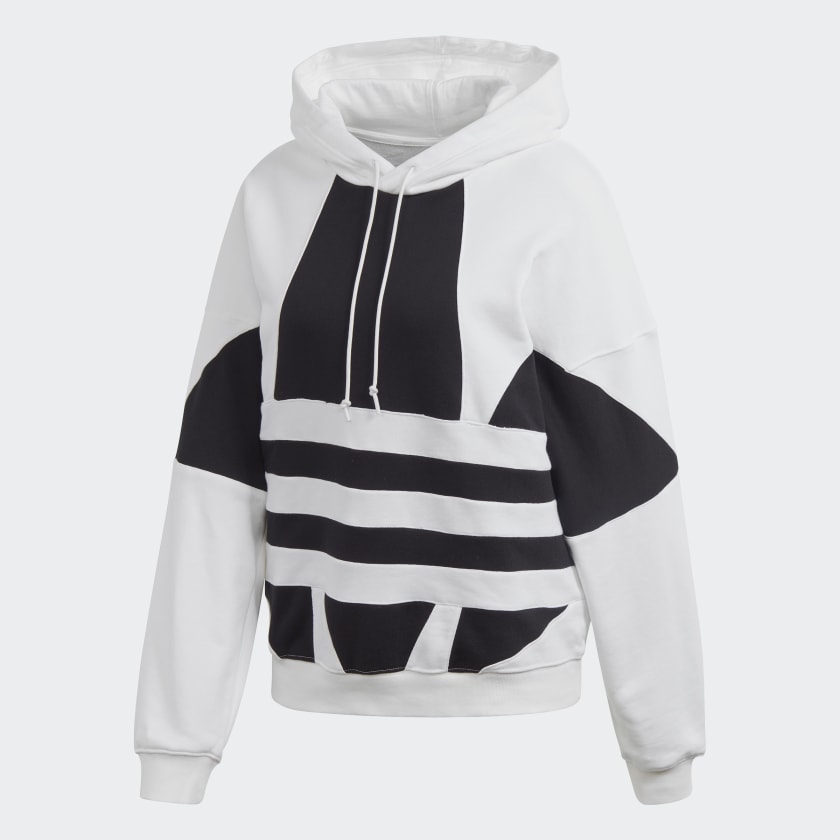 adidas Large Logo Hoodie White adidas Deutschland