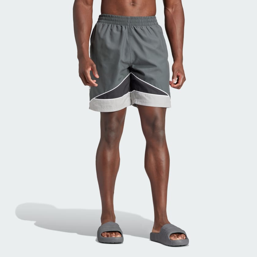 adidas CLRDO Swim Shorts - Grey | Free Shipping with adiClub 