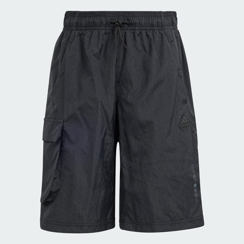 adidas City Escape Casual Cargo Shorts Kids Black adidas India